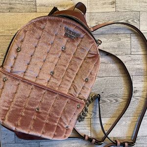 Victoria Secret Blush Velvet Diamond Backpack